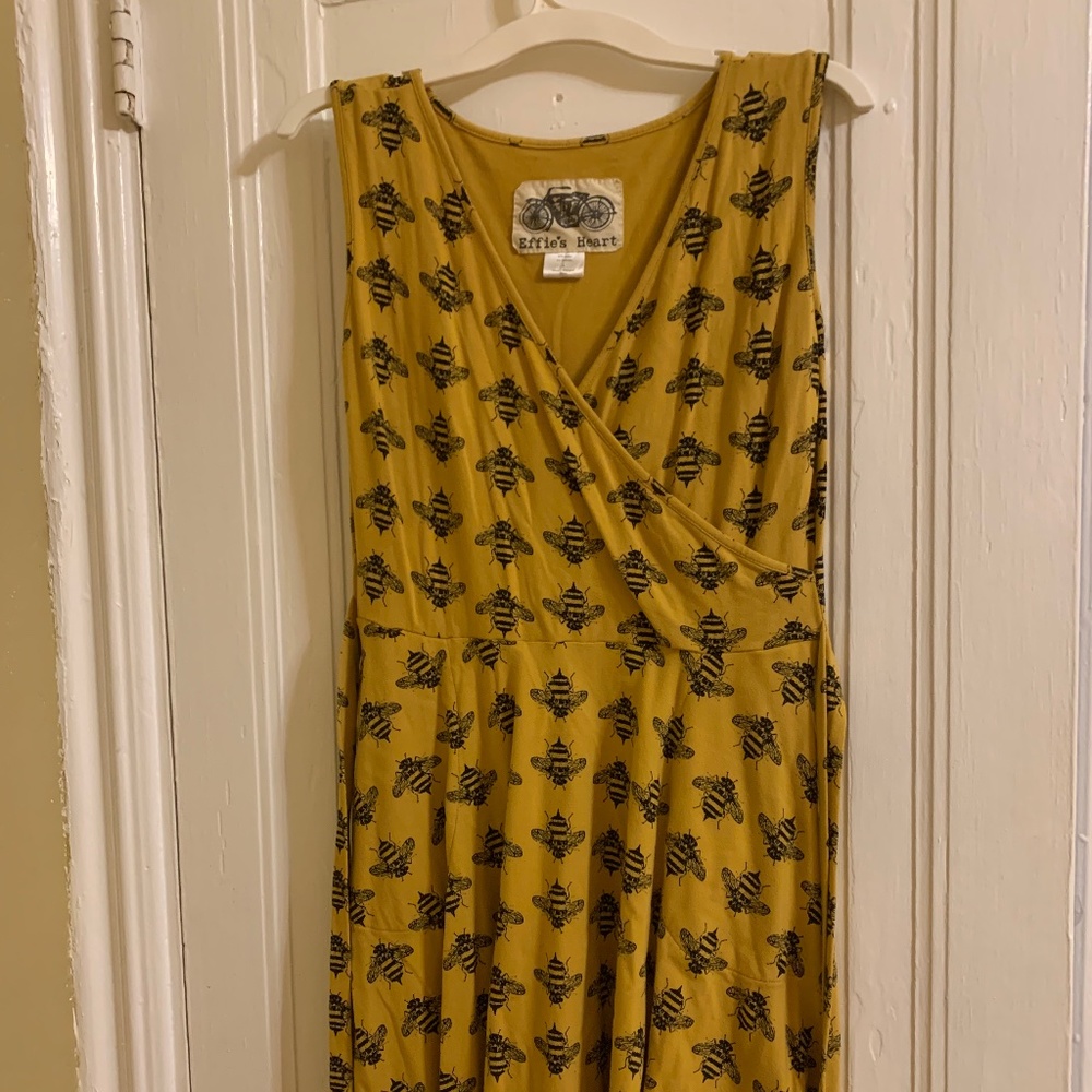 Faux wrap dress